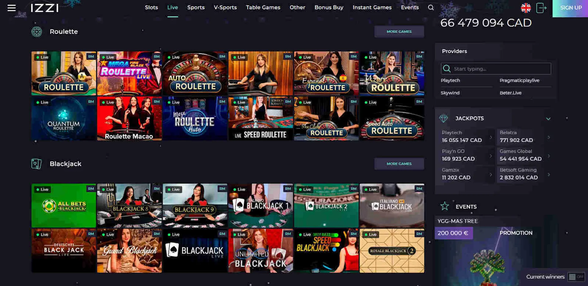 Jackpot slots